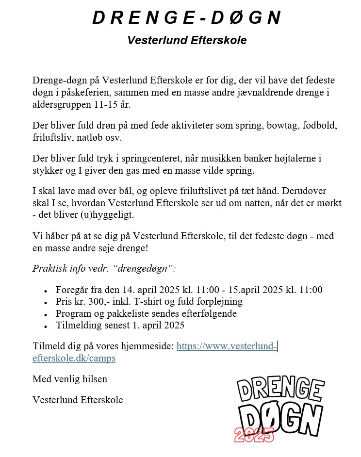 Vesterlund drenge